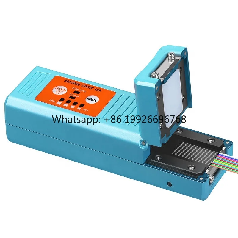 AUA-M9 FTTH  3500mAh Optical Fiber Stripper Auto Heating Fiber Optic Thermal Cleaver Tool