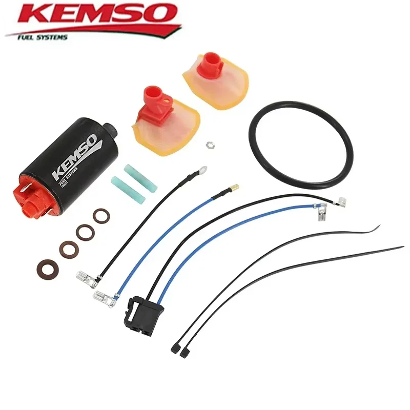 KEMSO OEM Replace Electric Fuel Pump & Install Kit For 35mm (Body Diameter) UC-T35 Fuel Pump Application