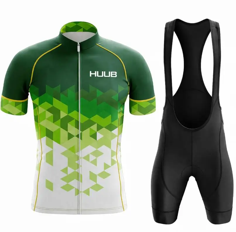 

Huub 2026 Short Sleeve Men Cycling Jersey Set Breathable MTB Maillot Ciclismo Outdoor Sports Bib Pant Summer Clothing