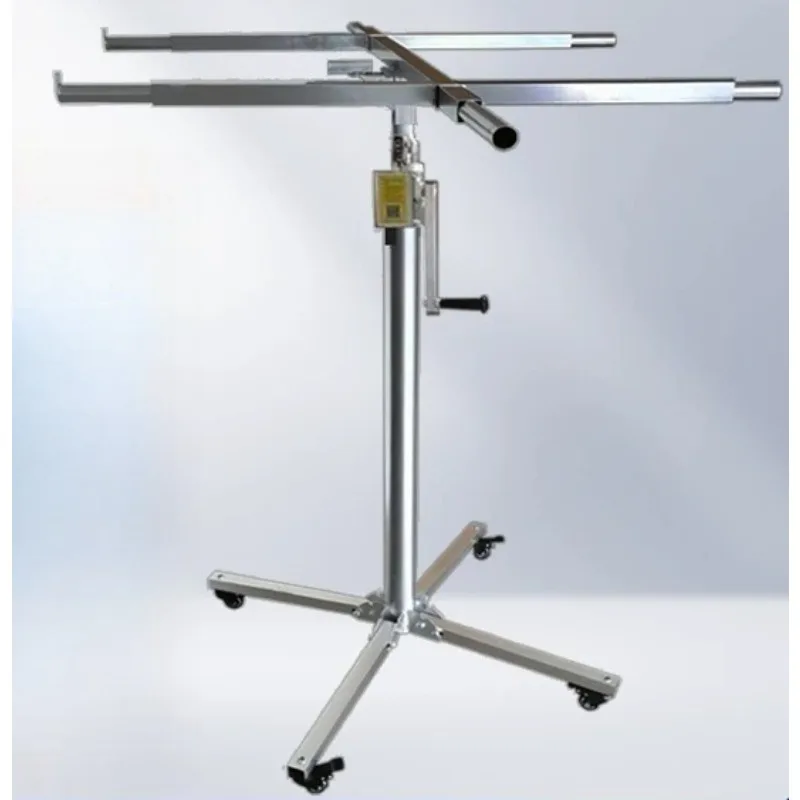 Drywall Lift Tool, Hand Cranked Hoist for Ceiling Panel Installation, Cabinet Wardrobe Lifting Jack