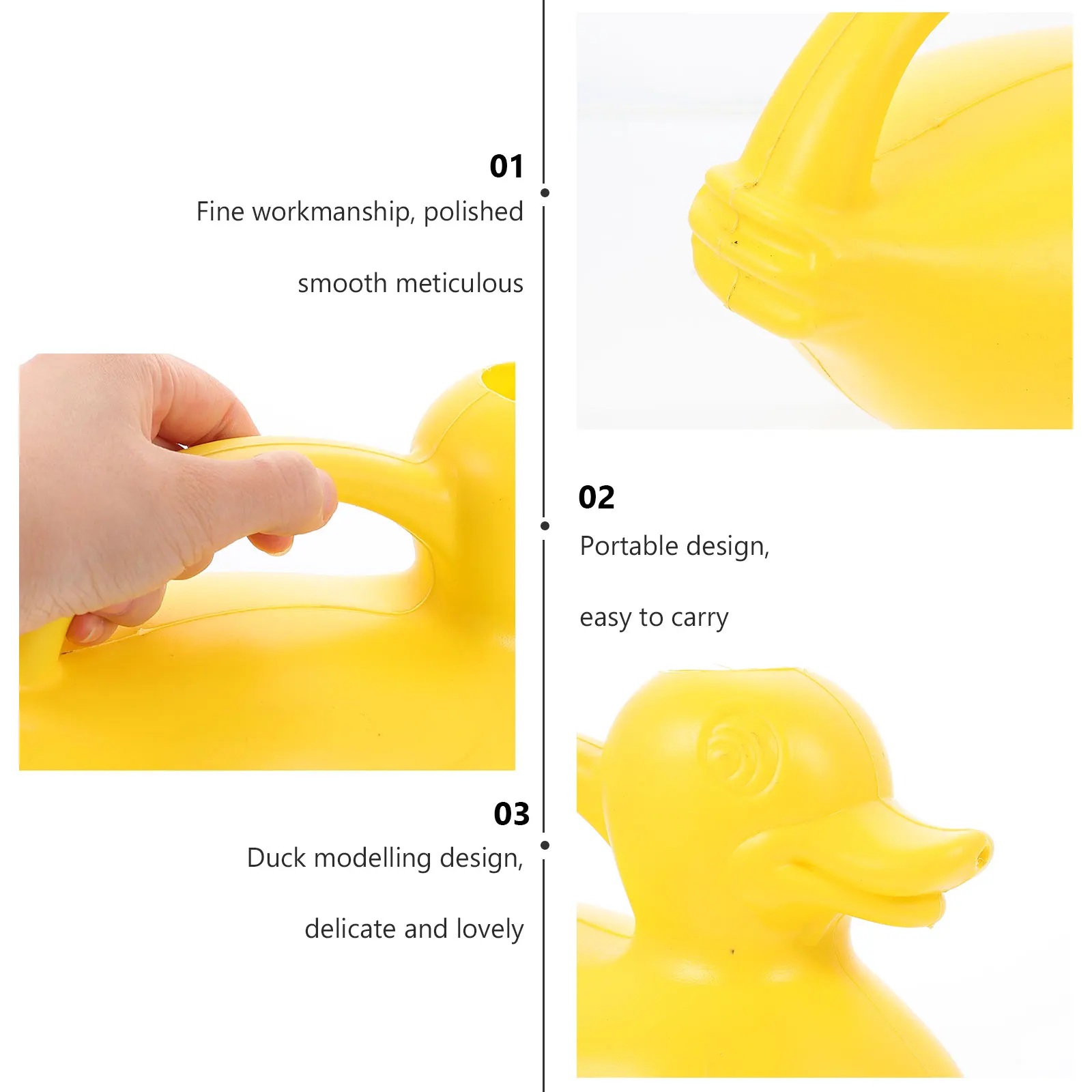 

Sprayer Watering Sprinkler Duck Can for s Yellow Plastic Garden Child Toddler