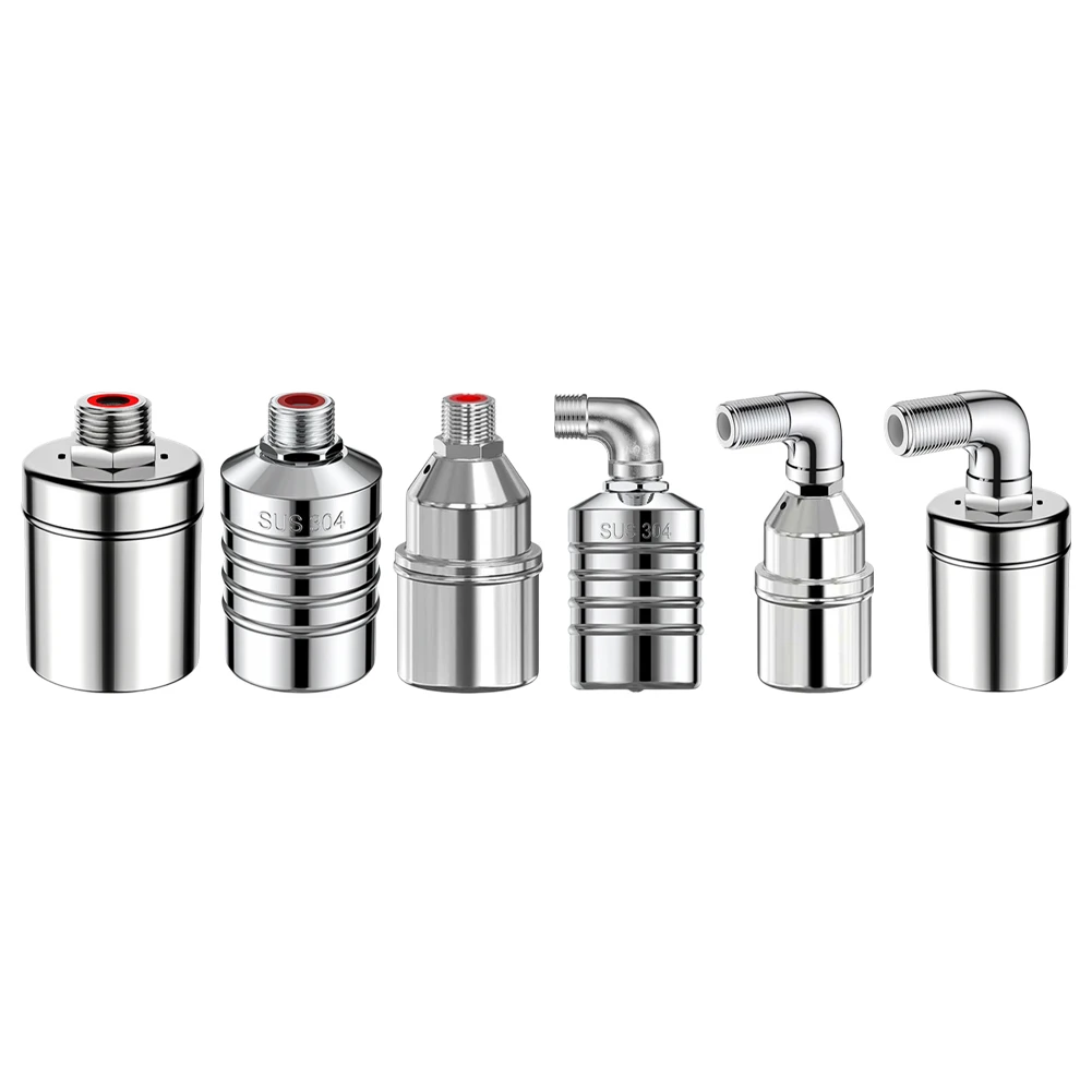 1Pcs 1/2 Inch Small Float Ball Valve Auto Water Level Control Float Valve 304 Stainless Steel Smart Smart Auto-Shutoff Valve