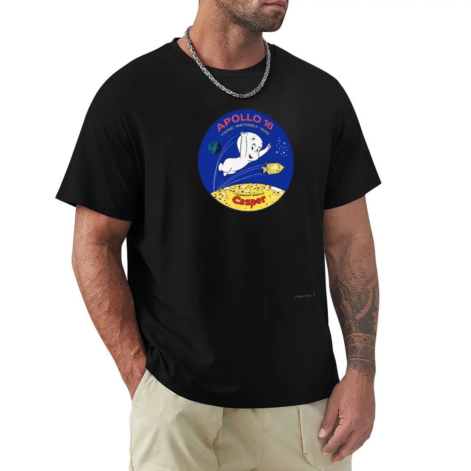 Apollo 16 # Camiseta Apollo Casual para o Dia a Dia