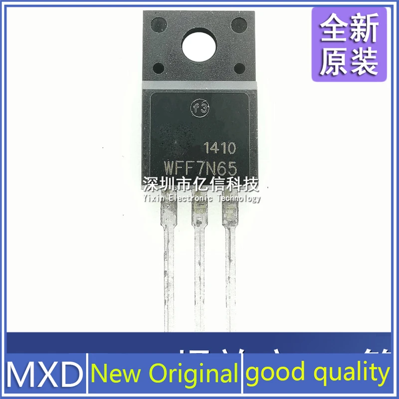 5Pcs/Lot New Original WFF7N65 650V7A Field Effect Mostube TO220F In Stock Good Quality