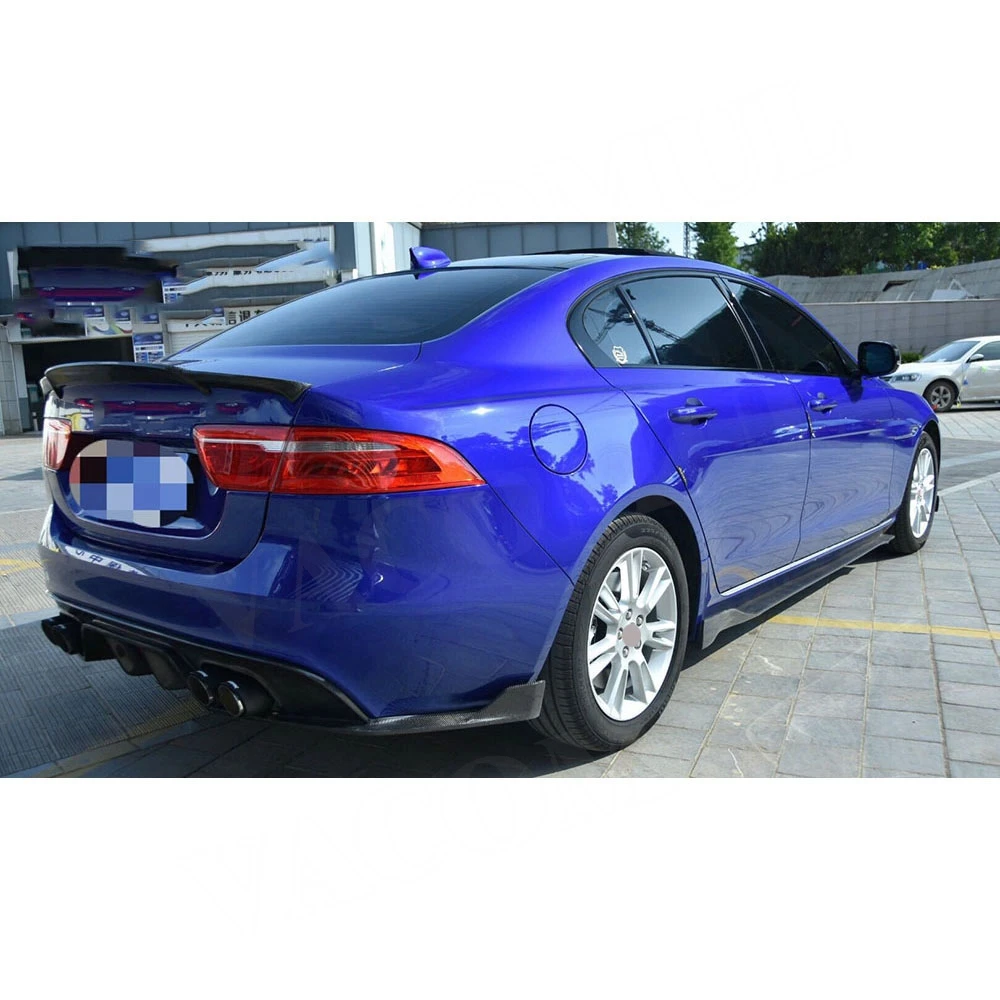 

VACOMUL Carbon Fiber Side Skirts Apron Body Kits for Jaguar XEL Sedan 4 Door Car Styling