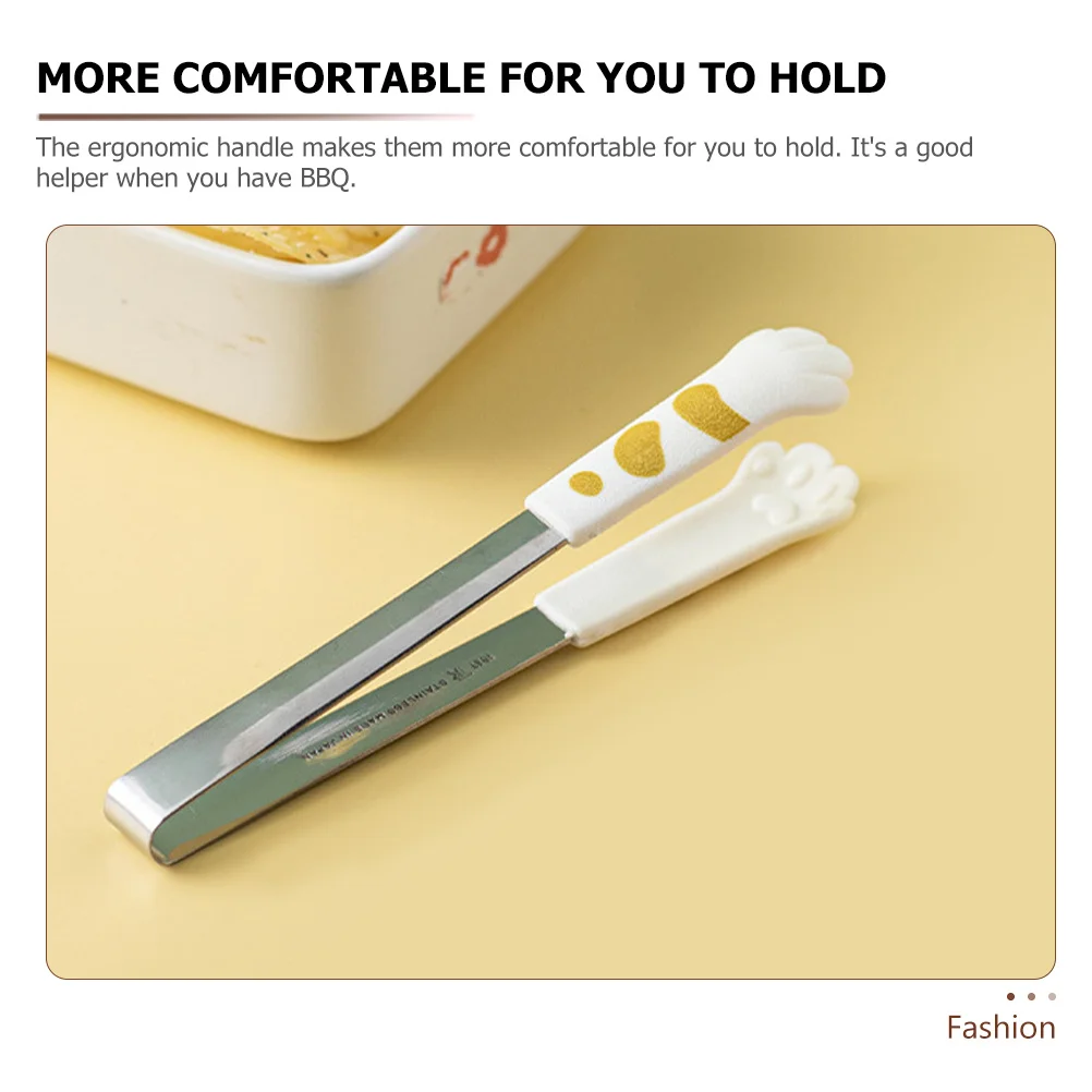 

2Pcs Cooking Tongs Multi-Function Bbq Clip Strong Convenient Portable Grill Tong Outdoor Barbecue Tool