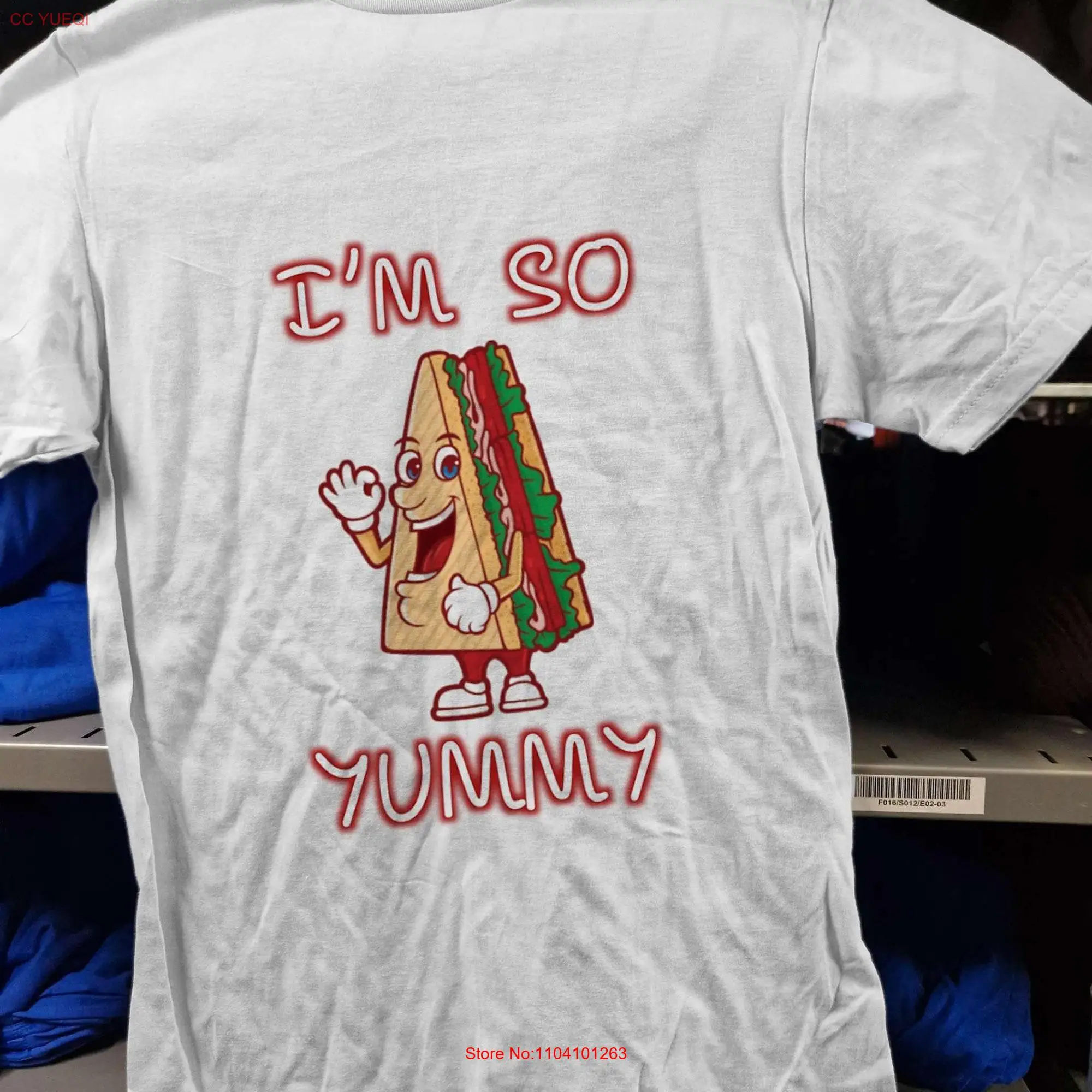 Vintage I'm so yummy sandwich Classic T Shirt Enjoy Every retro sweaT for women and men cute foodie hoodie