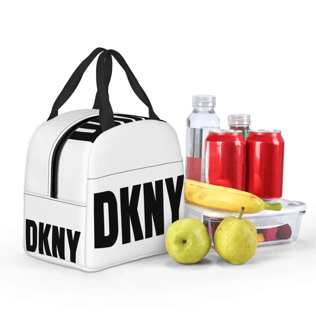 DKNYs Merch Lunch Bag Portable Insulated Oxford Cooler Bag Thermal Food Picnic Lunch Box