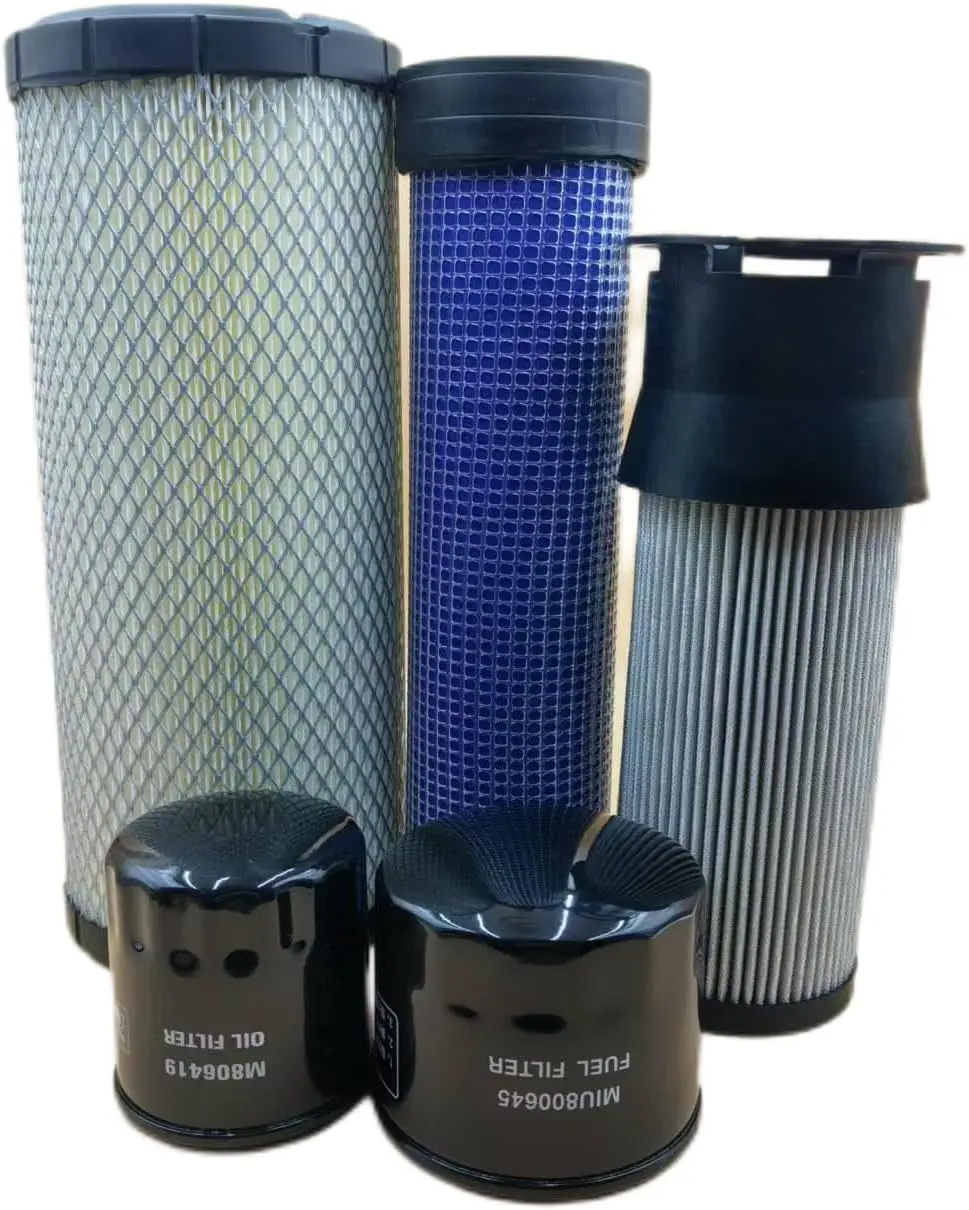 Service kit Fits for (Up to the year 2019) Mahindra Tractor 6065 2WD & 4WD Engine Oil, Fuel, Outer & Inner Air, Hydraulic Filter