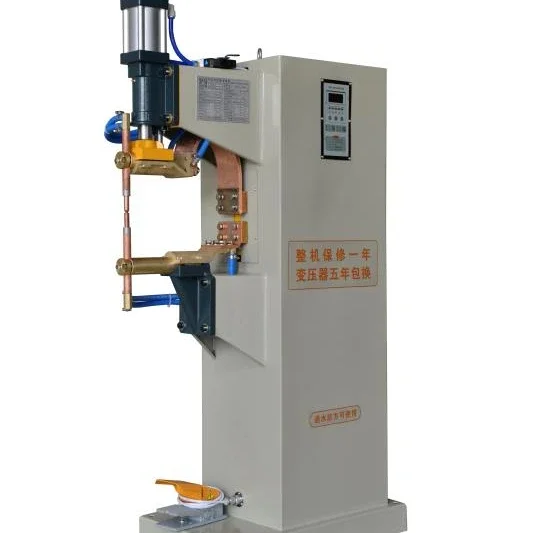 

Automatic pneumatic spot welding machine