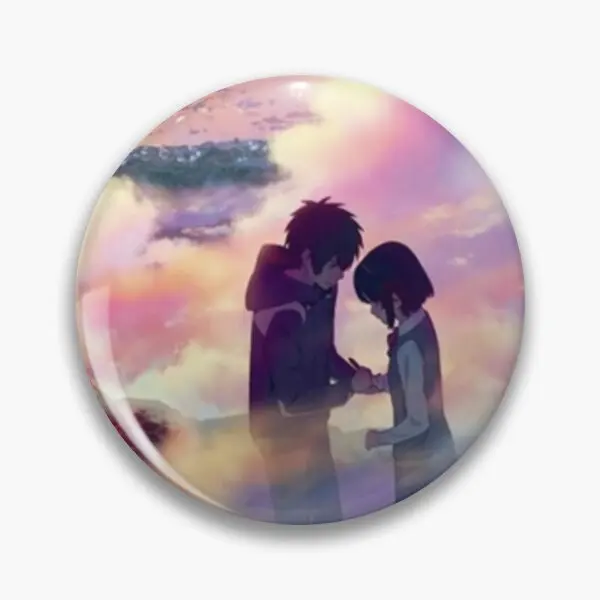 Celestial Threads A Kimi No Na Wa Your  Soft Button Pin Funny Hat Cartoon Gift Creative Lover Women Cute Fashion Jewelry Clothes