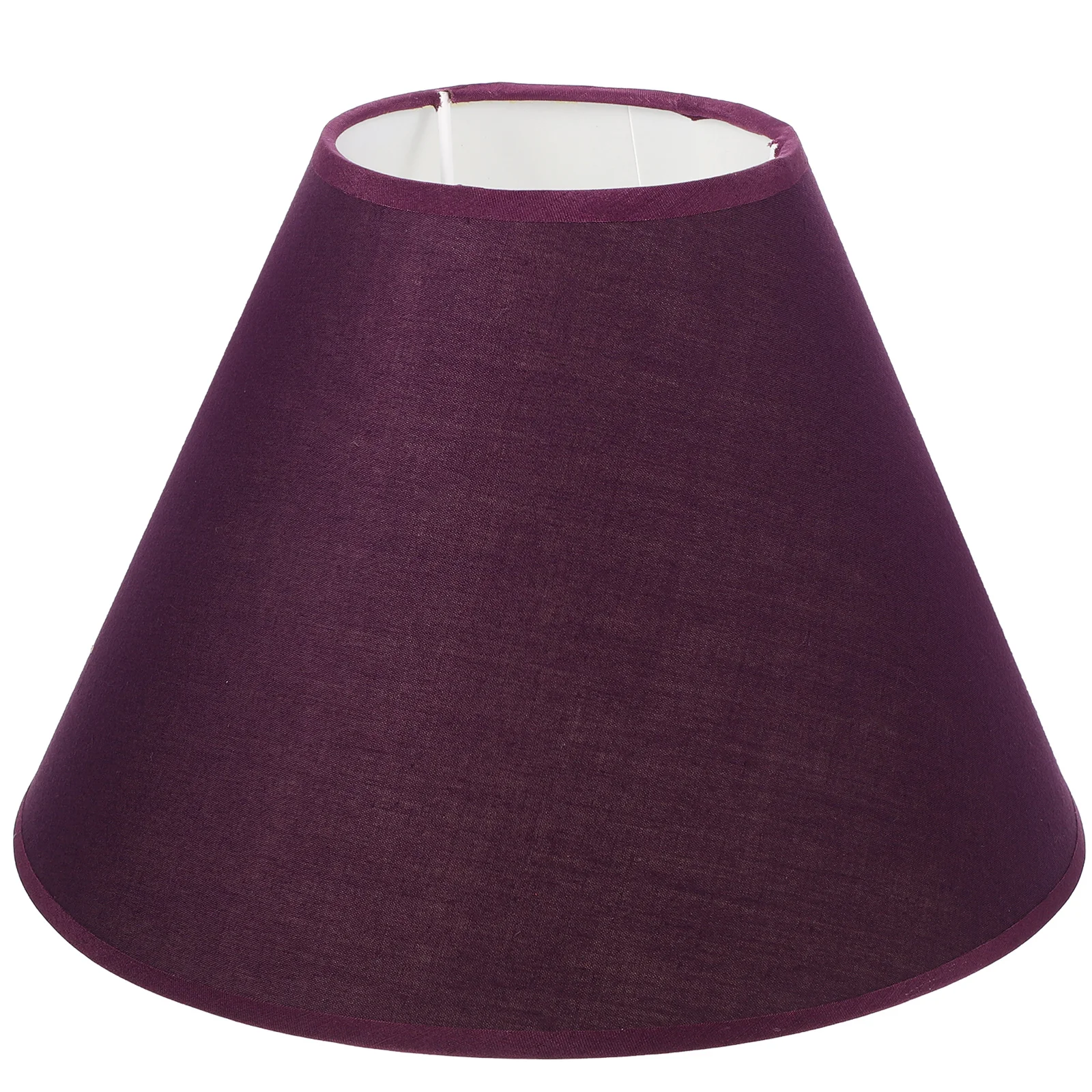 

E27 Lamp Shades Purple Cloth Fabric Shade for Table Floor Bedside Lamps Gentle Light Dust Proof Home Decor Replacement