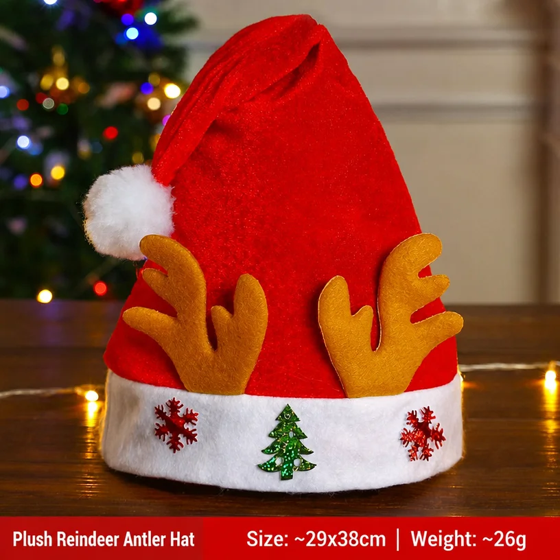 christmas-hat-antlers-hat-christmas-gift-santa-claus-hat-adult-children-christmas-decoration-small-gift