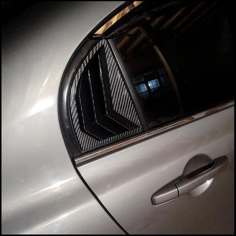 

For Honda Civic Sedan 8th 2006-2010 Rear Window Blind shades Louver Sill Molding Cover Sticker Trim Car Styling Auto Accessories
