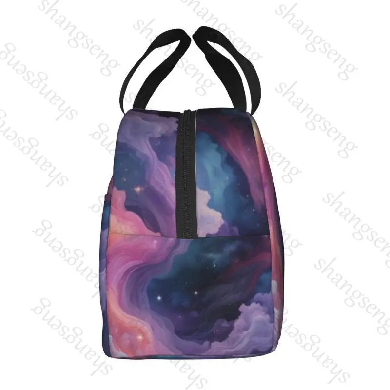 Starry sky Printed Lunch bag insulated lunch box bag students and office workers carry lunchs box bag insulated Lunch Pack