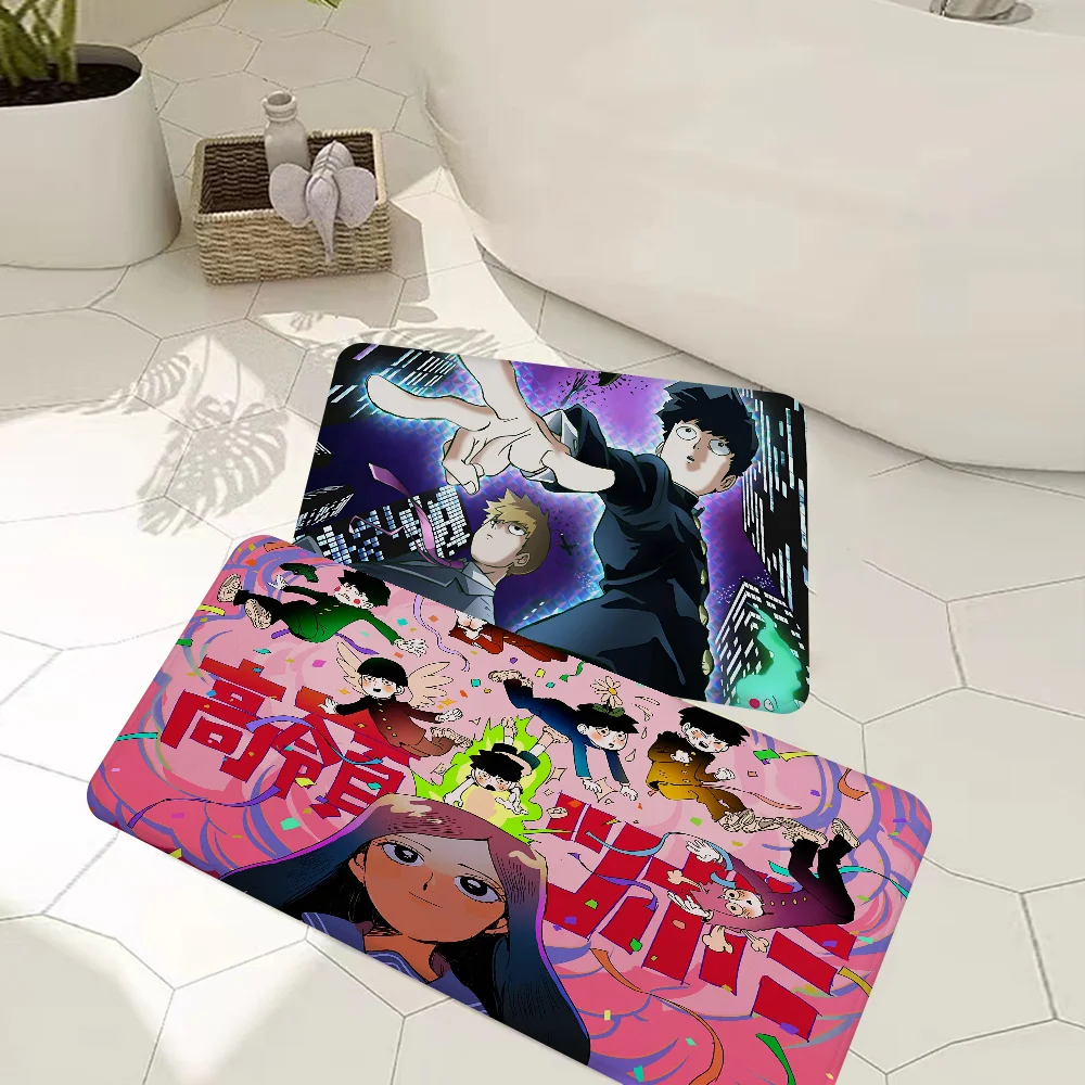 Anime Mob Psycho 100 Floor Carpet Kids Room Bedroom Decoration Balcony Anti-Slip Doormat Living Room Hotel Decor Mat