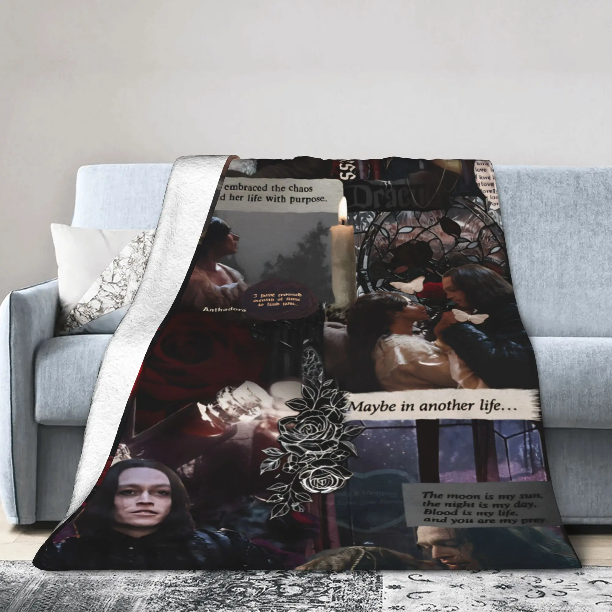 Dracula A Love Tale Blankets Ultra-Soft Fleece Comfortable Gifts  Throw Blankets Rug Piece