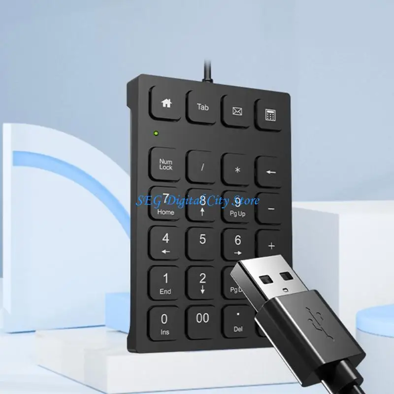 U75b Universal USB Numeric Pad for N28Keyboard Financial Application Dist
