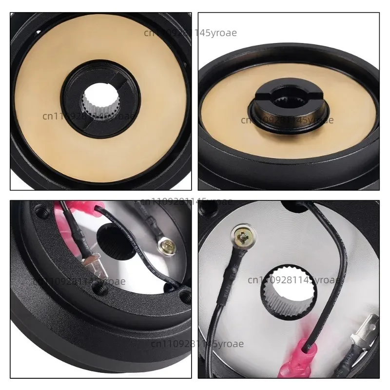 Applicable for Honda Prelude 87-91 Model 190H Steering Wheel Short Hub Adapter Black Replacement Automobile Interior Parts view 5
