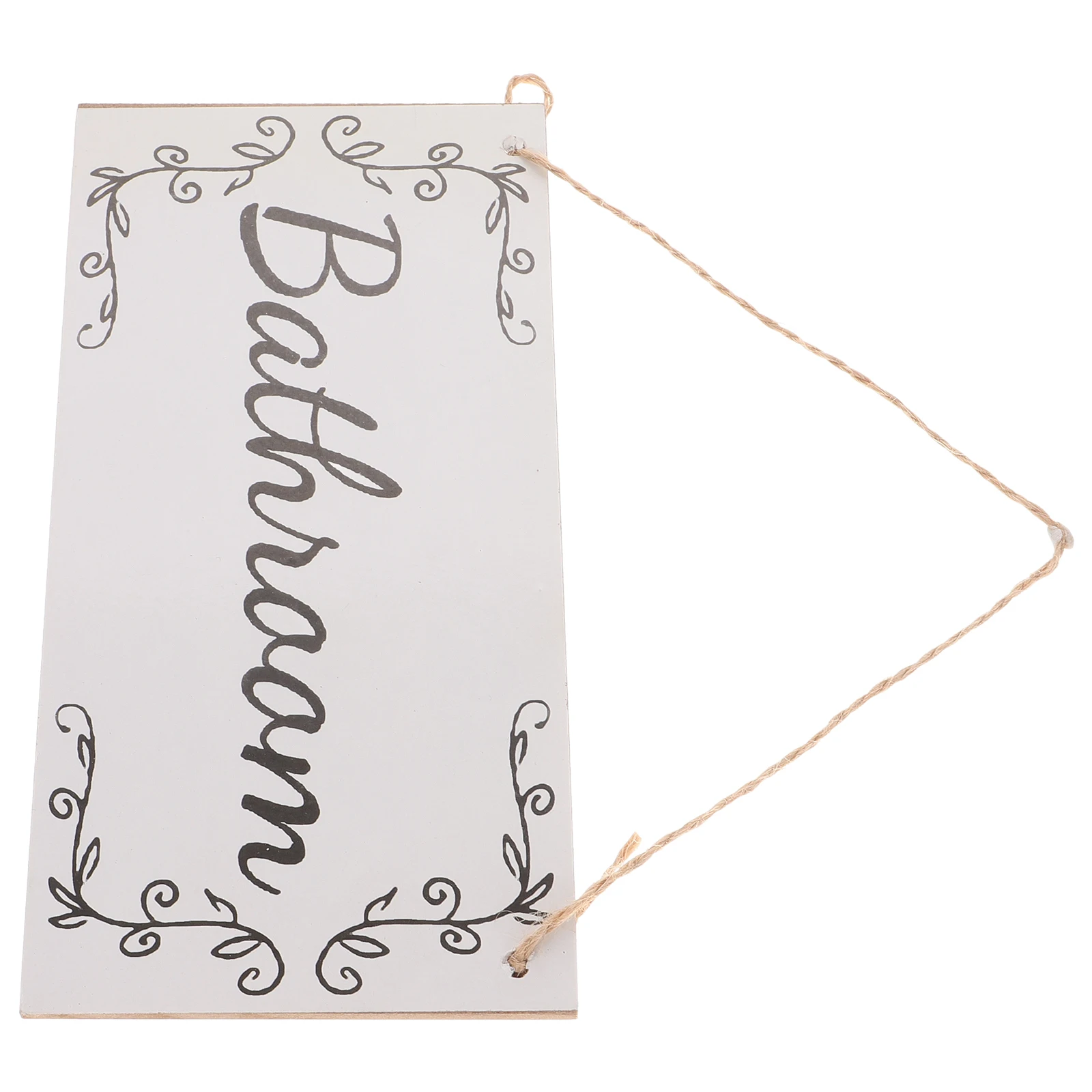 

10 Pcs Rustic Wall Door Decor Signs Door Wood Sign Bathroom Decorative Plaque Bathroom Decor Hanging farmhouse style