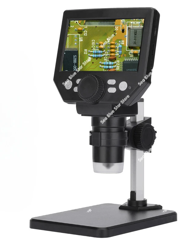 

Magnifying glass repair identification, electron microscope 2000 times desktop mobile phone with lamp repair circuit board