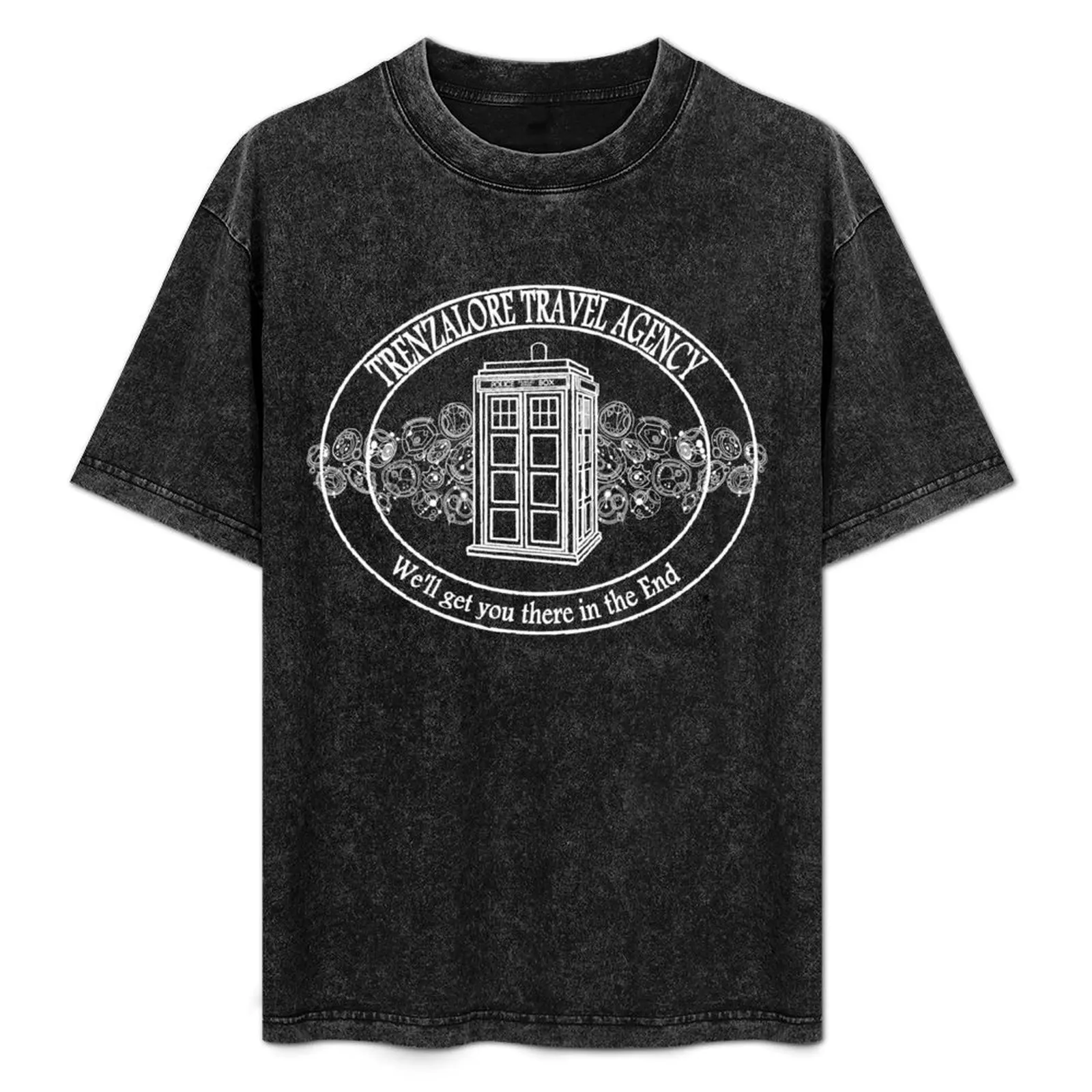 

Trenzalore Travel Agency - white T-Shirt Classic Basic Casual T-Shirt