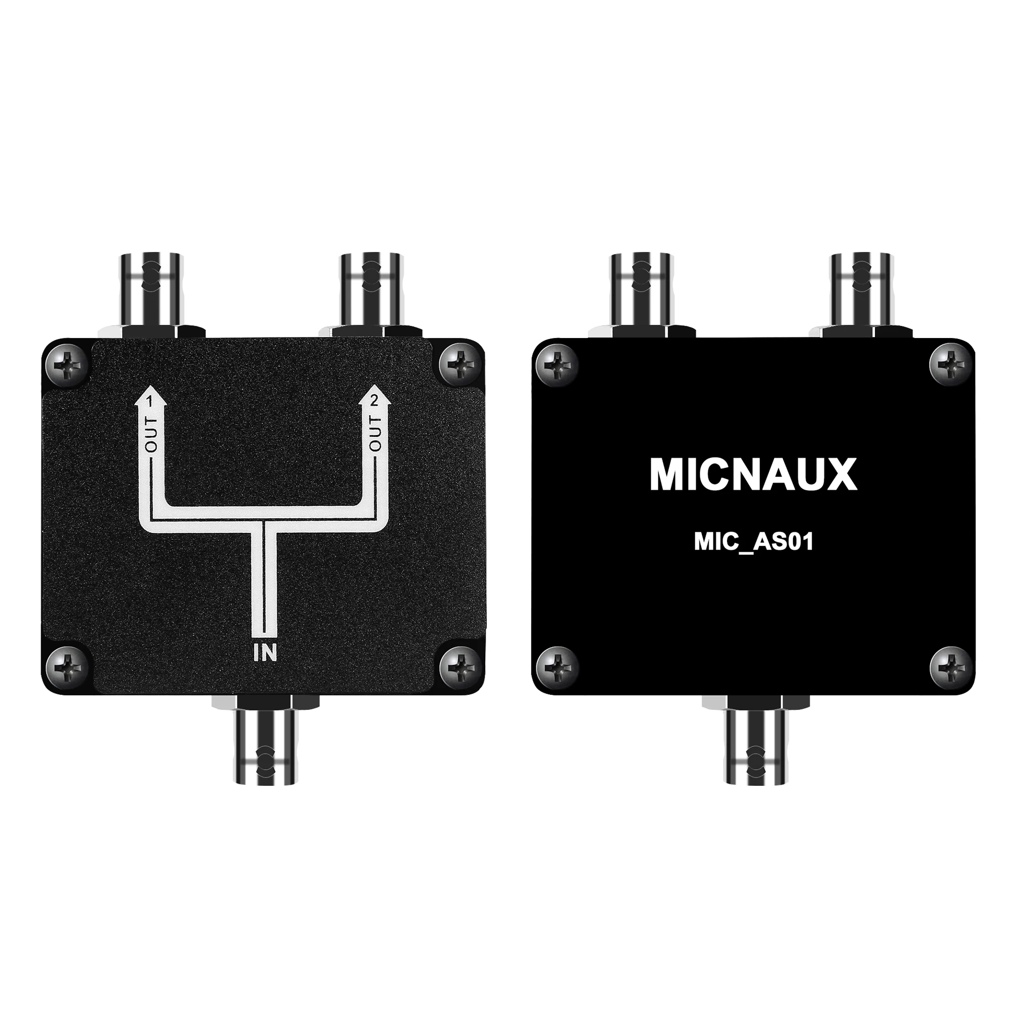 

Fuluode 2 Way Splitter 1 In 2 Out Splitter BNC Ports 50 Ohm Impedance Matched For Signal Booster Indoor Antenna