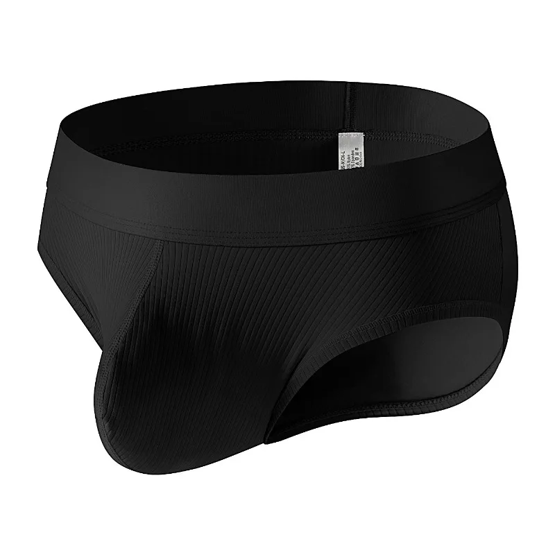 Cross-border foreign trade men's briefs threaded men's briefs U convex bag low waist annual pants NK43