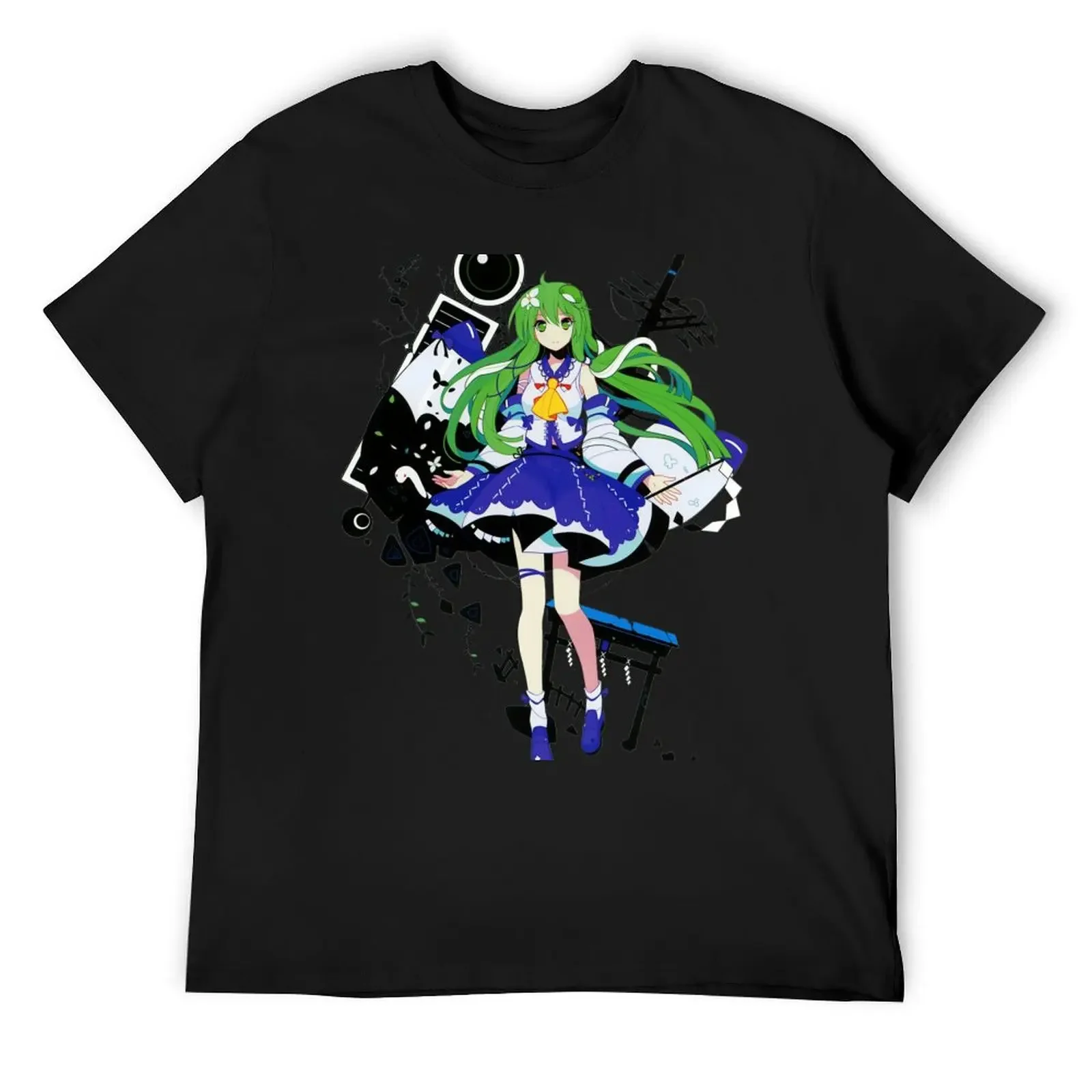 Touhou Project - Sanae Kochiya T-Shirt blacks quick drying heavyweight t shirts for men