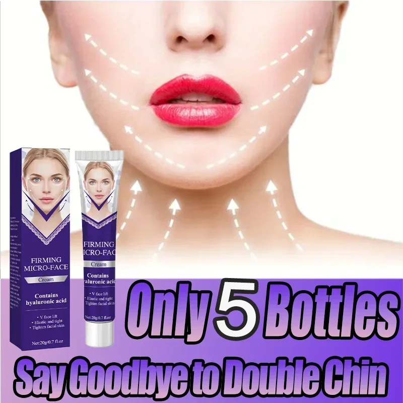 ᴮᵉˢᵗV-Shape Face Cream Remove Double Chins Firming Lifting Up V Cheek Fat Burning Anti-aging Shaping Massage Care Products