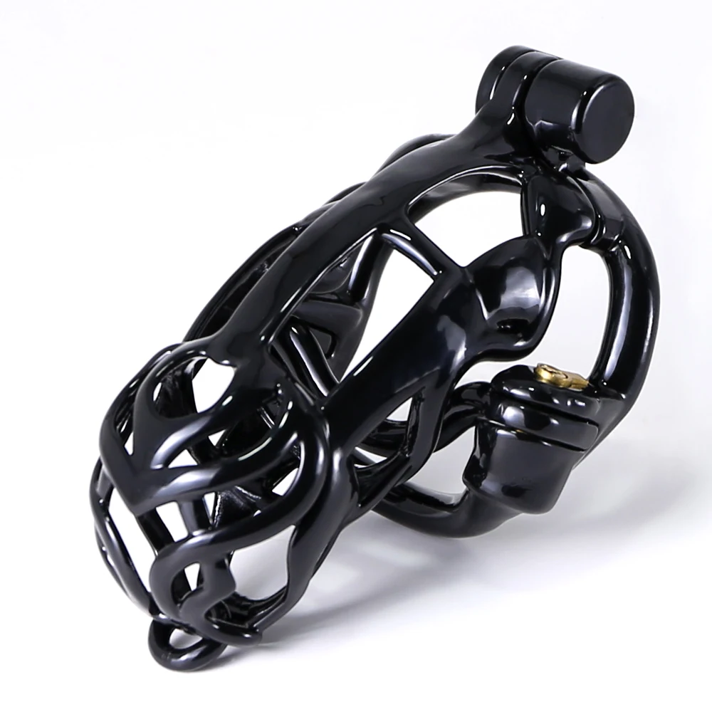 3D Printed Alien Cow Head Chastity Cage for Men Lightweight Triple Lock Cock Cage Erotic Traction Chastity Belt Kinky Fantas Toy