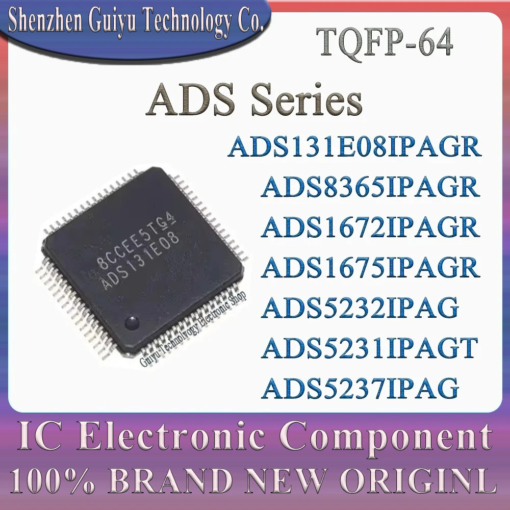 

ADS131E08IPAGR ADS8365IPAGR ADS1672IPAGR ADS1675IPAGR ADS5232IPAG ADS5231IPAGT ADS5237IPAG ADS131 ADS8365 ADS1672 TQFP64 Микросхема