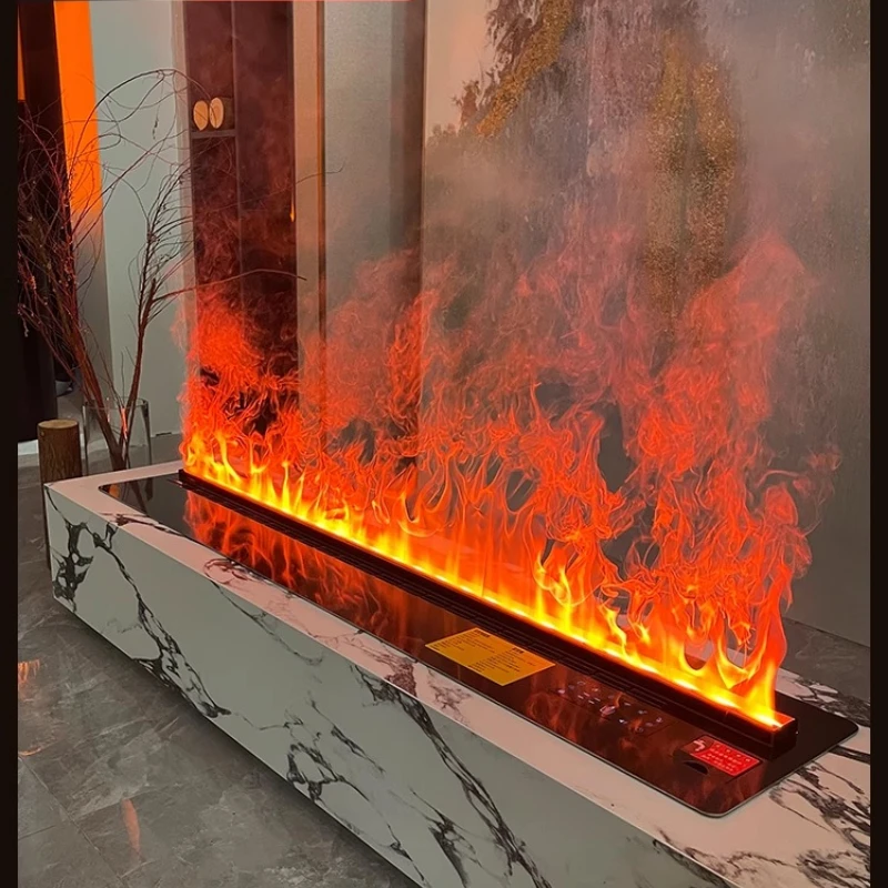 أثاث وحدة التحكم بالتلفزيون الحديثة، حامل غرفة المعيشة، مركز الترفيه، مدفأة كهربائية عائمة، أثاث Magalu Loja الرسمي #1