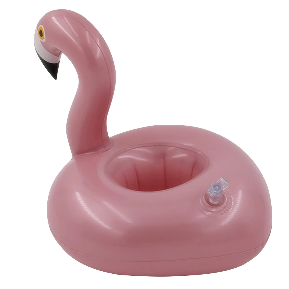 Portavasos flotante inflable para piscina, soporte para vasos de bebidas, mesa enfriadora de PVC, suministros para fiestas, regalo para familiares y amigos