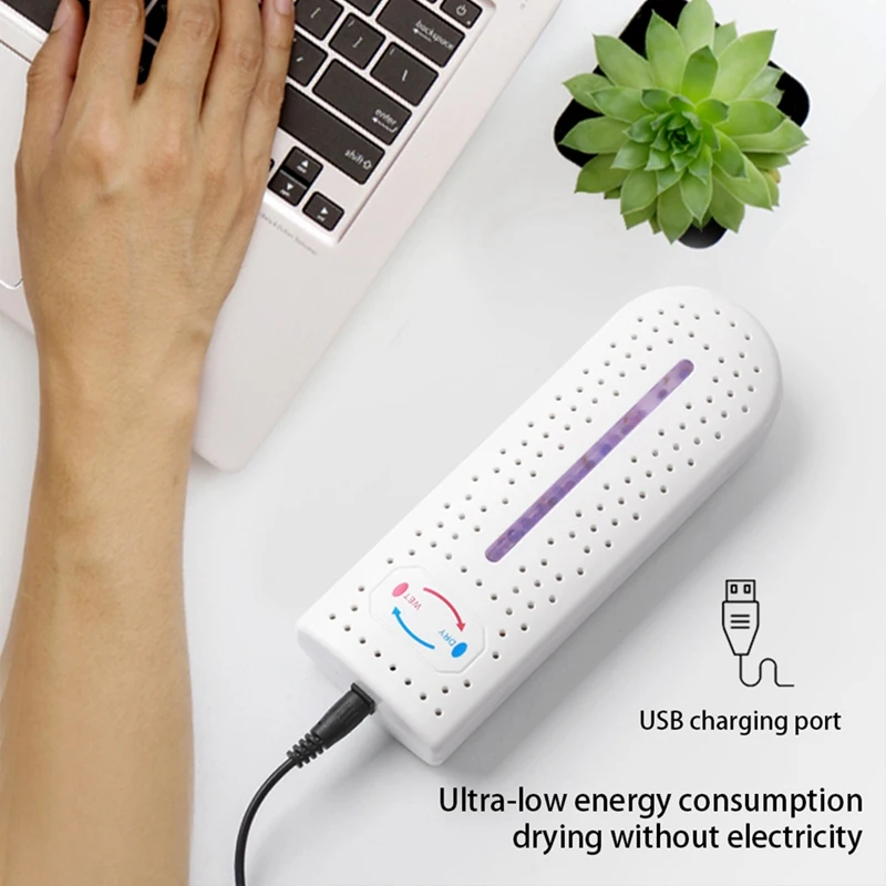 Mini secador de aire portátil para baño y dormitorio, deshumidificador reciclable, absorbente de humedad, armario, interior, 2 uds.