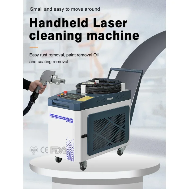 high power 1000w 2000w 3000 watt handheld metal paint paint rust laser cleaning machine