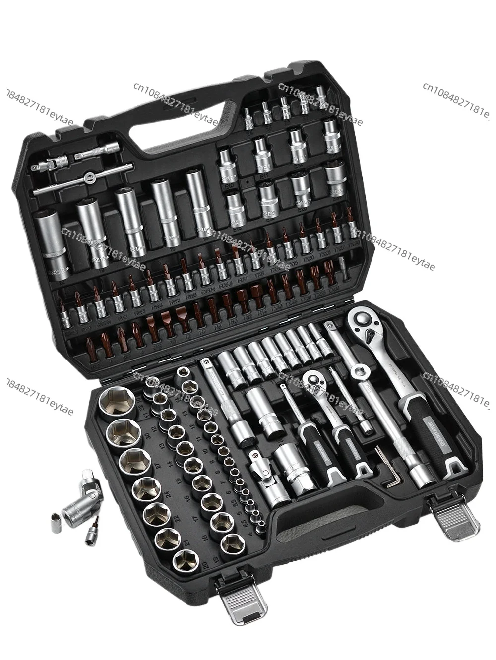 110 pieces of auto repair tool set, ratchet wrench socket wrench,auto repair toolbox set