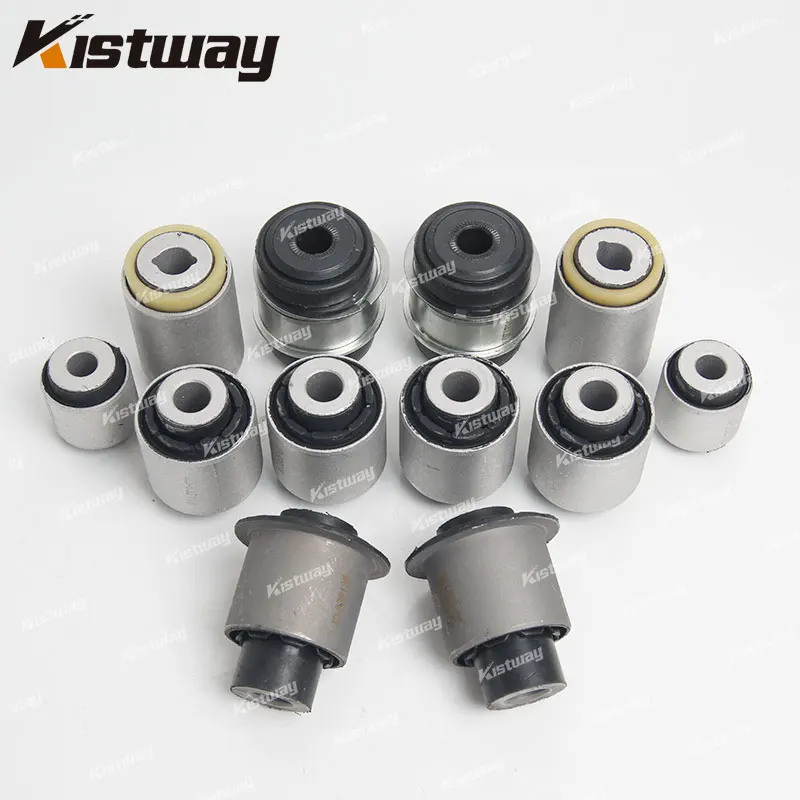 12PCS Rear Upper Lower Control Arm Bushing Kit For Land Rover Discovery 5 L462 Range Rover Sport L494 L405 LR037690 LR072652