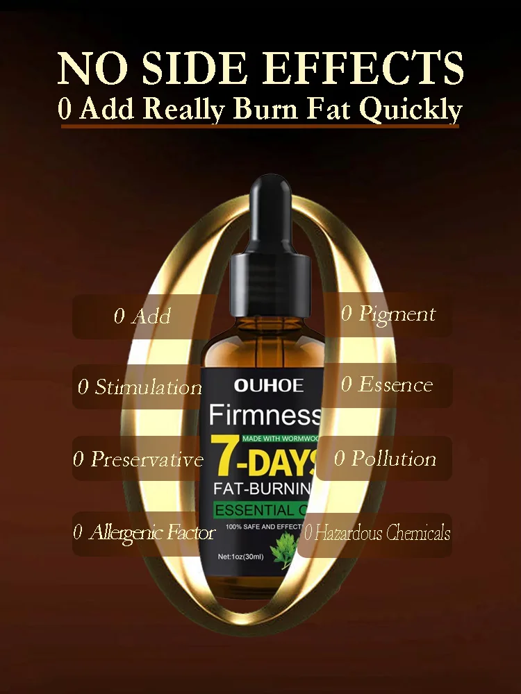 No Sports, No Calorie Limit¹. Use Slim Oil for Fast Waist Fat Burning view 2