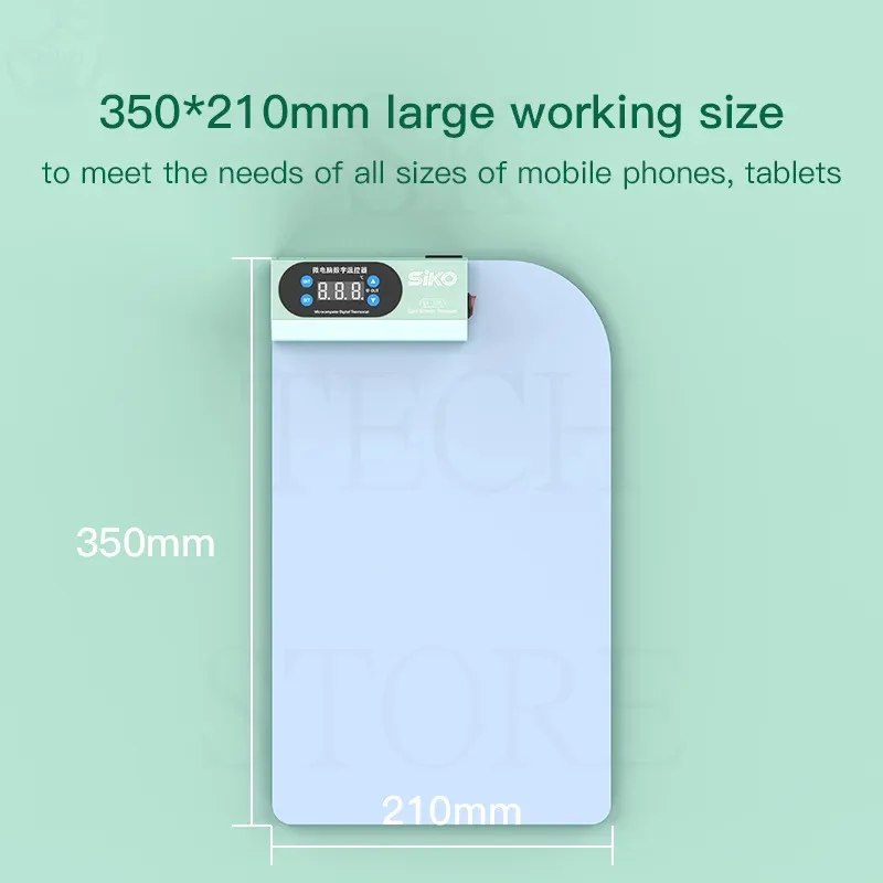 SK-105 Large Heating Pad Cell Phone LCD Screen Separator IPhone IPad Open Screen Removal Refurbishing Tool