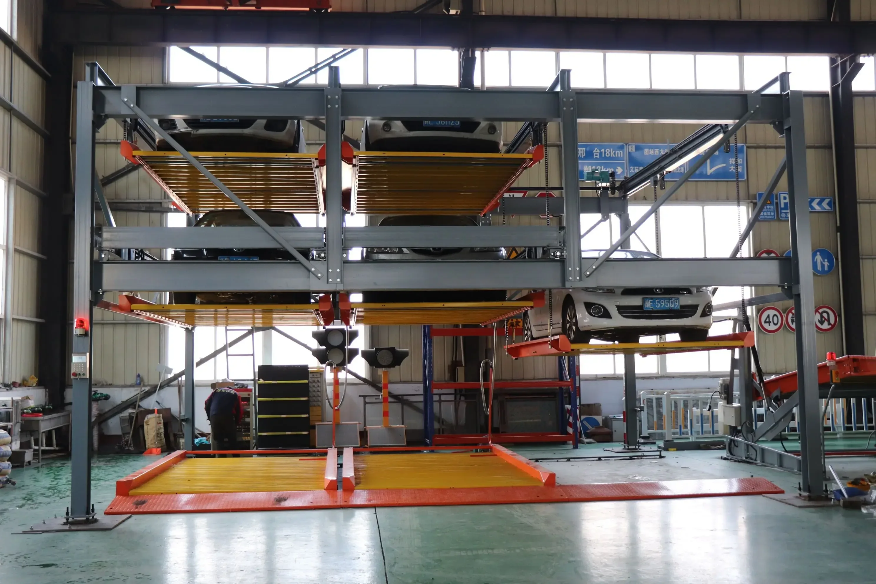 Wopeng Brand Outdoor Puzzle Car Parking System Auto Rotary Parking System Parking Lift