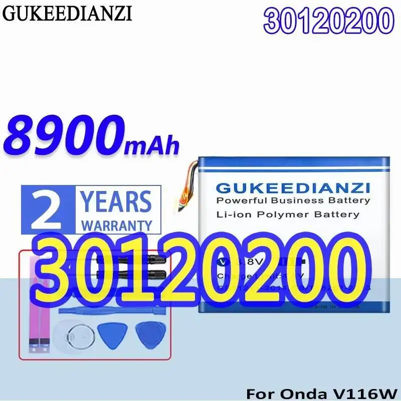 

Аккумулятор для ноутбука 30120200 8900 мАч для Onda V116W, высокоэффективный сейф