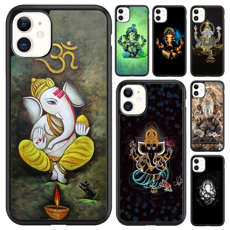 Ganesh Elephant God Phone Case For iPhone 16 15 14 plus XR XS 11 12 13 pro max Shell Cover coque