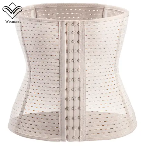 여성용 오리지널 콜롬비아 거들 메쉬 허리 트레이너 Bustier Belly Shaping 허리 Cincher Tummy Reductive Shapewear