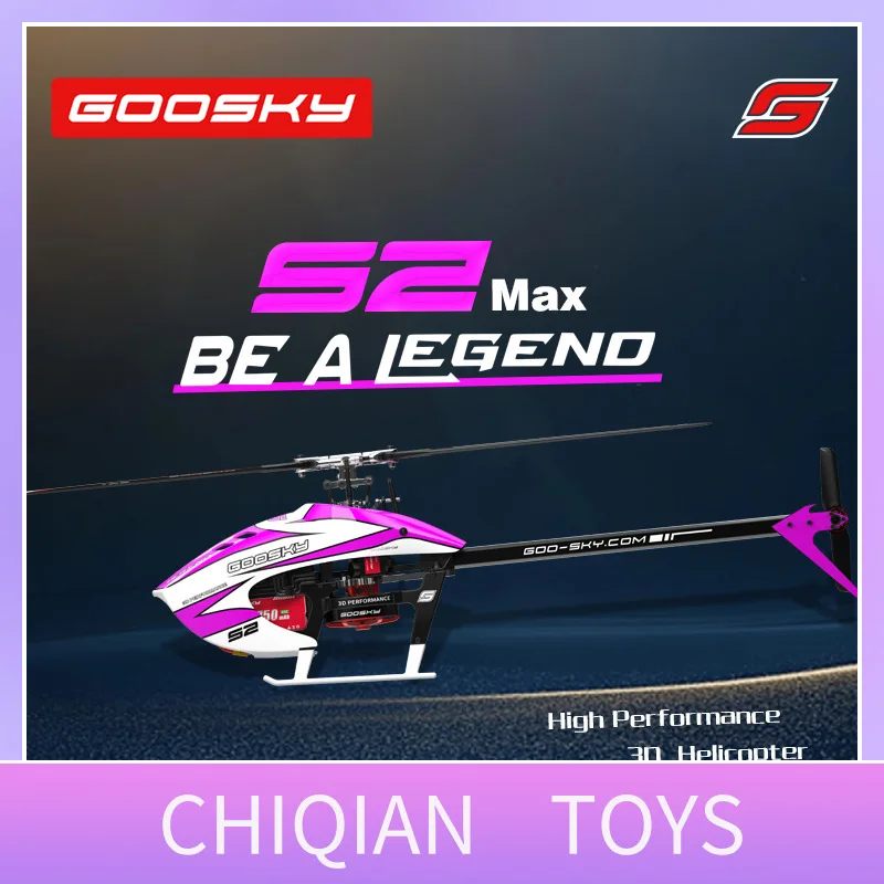 

Воздушная модель GOOSKY S2 Max 3D Stunt RC Вертолет Игрушка с дистанционным управлением Идеальный подарок на день рождения для детей и любителей вертолетов