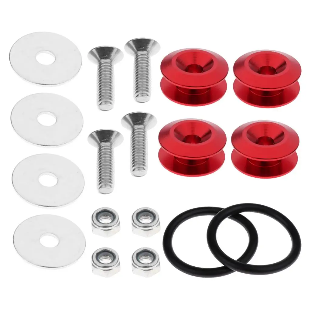 

1 комплект, винты для крепления бампера с отличной производительностью для Toyota Honda Ford Nissan для Volkswagen и т. д.