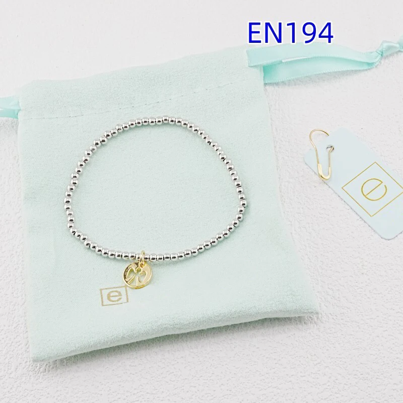 

VKVVA Fashion Jewelry Sliver-plated Bead and Gold-plated Eagle Logo Mixed Bracelet for Women Birthday Gifts, Unique Gift