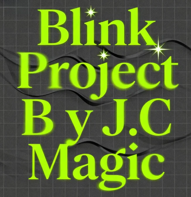 

Blink Project от J.C Magic — паук Appears on Card Trick для крупным планом и бара, реквизит для фокусов фокусника