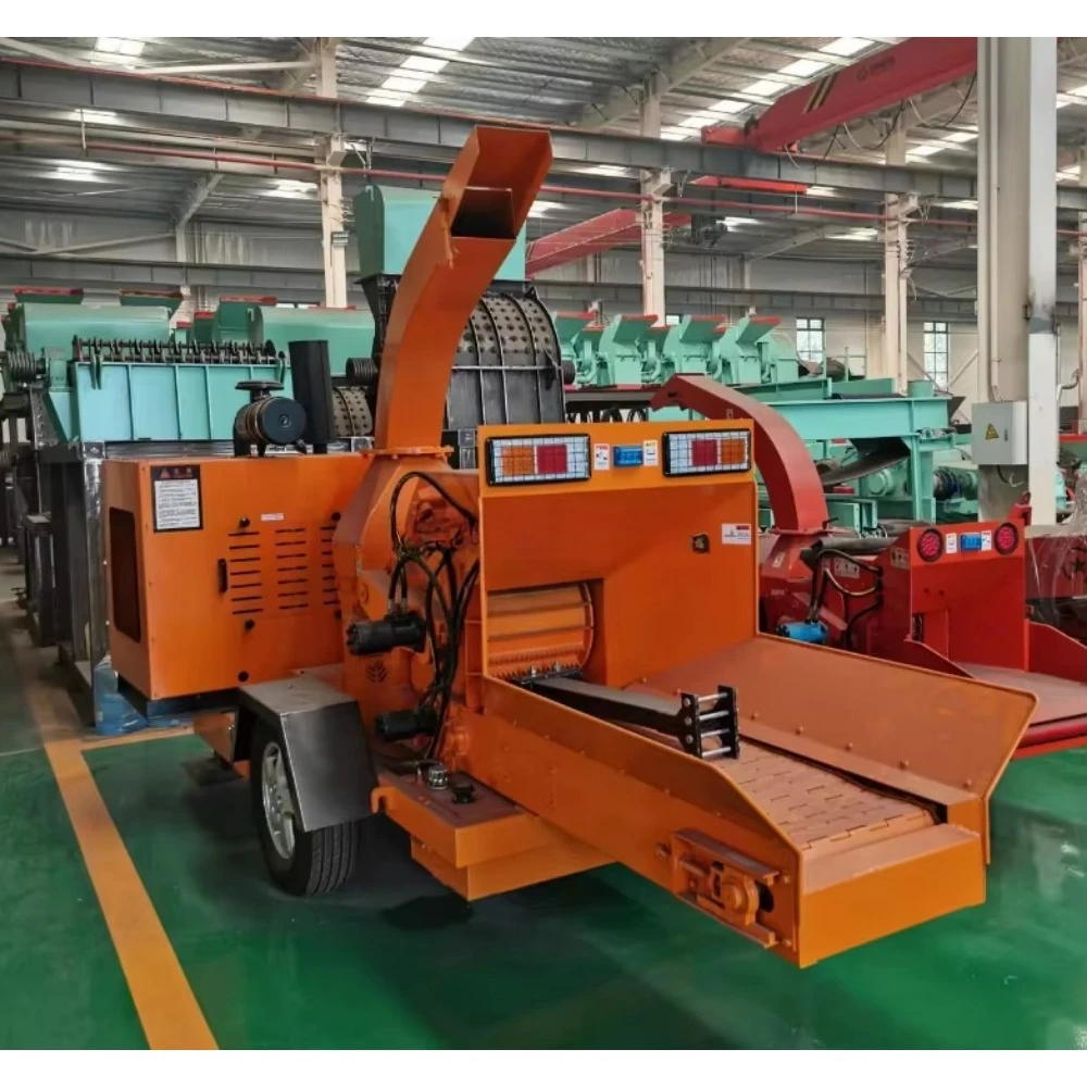 Professional Tree Branch Crusher Machine Garden Shredder Chipper Wood Chipper Machine Shredder