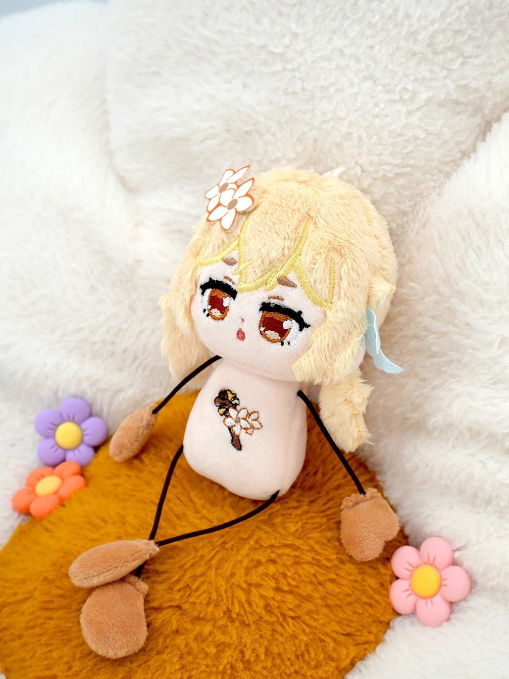 

Genshin Impact Lumine Cosplay Cotton Doll Ant Body Maumet Cartoon Mignon Delicacy Pendant Cute Widget AmbitusCreativity Decorate